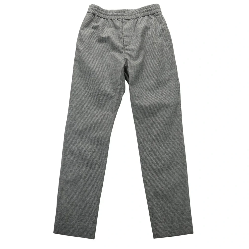 Golden Goose‎ Deluxe Lyman Trousers Grey Textured Elastic Waist Pants M